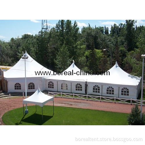 White Marquee Tent with Glass Window (BR-SPT-06)